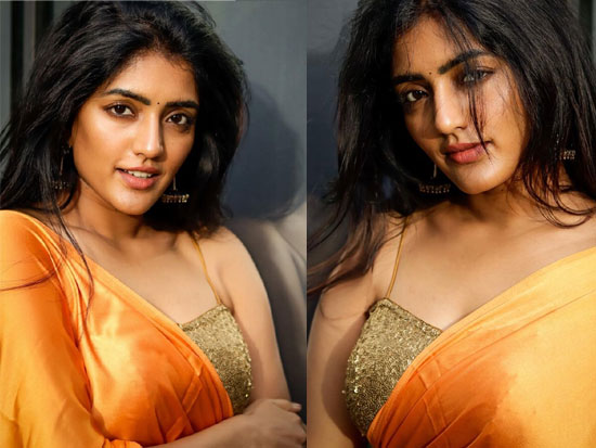 Delightful Poses From Eesha Rebba In A Saree